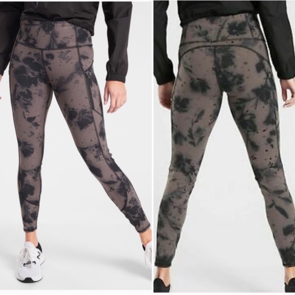 Athleta Rainier Reflective Pattern Tight #487750 … - image 2